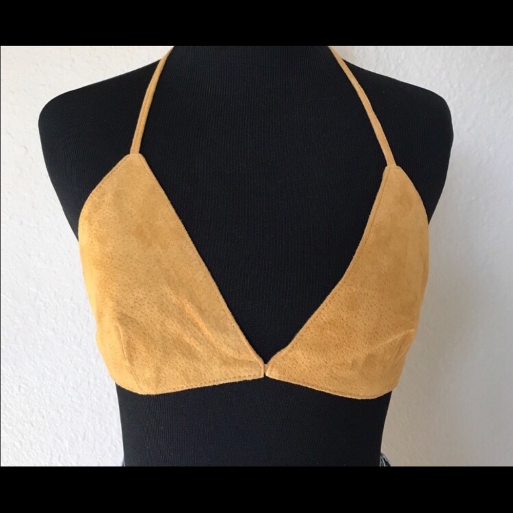 Mustard bralette